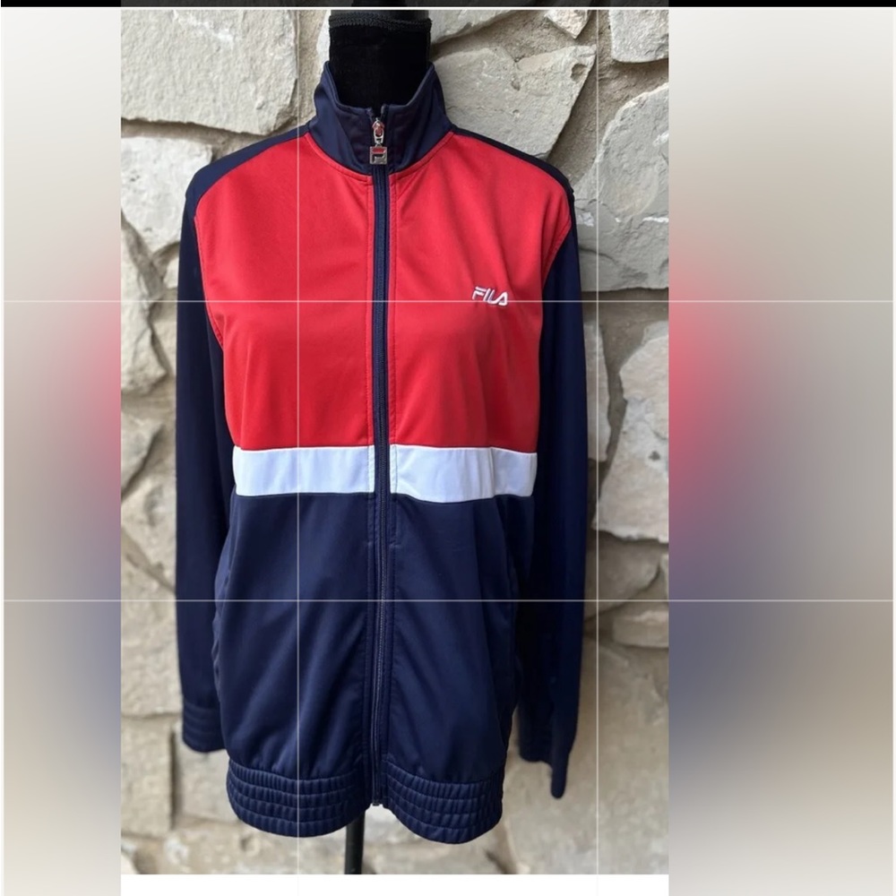 Vintage FILA‎ Mens Track Jacket M